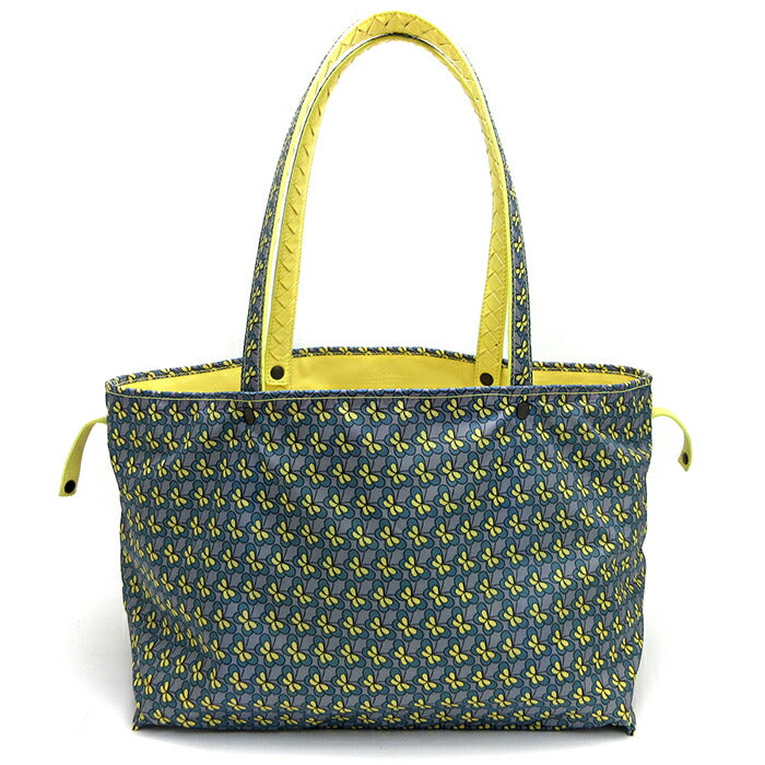 [Used] Bottega Veneta Bag Reversible Tote Bag Women's Lemon Yellow Logo 547381