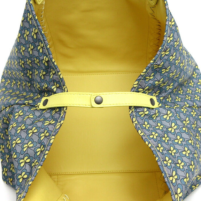 [Used] Bottega Veneta Bag Reversible Tote Bag Women's Lemon Yellow Logo 547381
