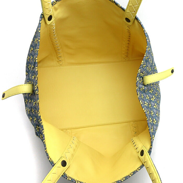 [Used] Bottega Veneta Bag Reversible Tote Bag Women's Lemon Yellow Logo 547381