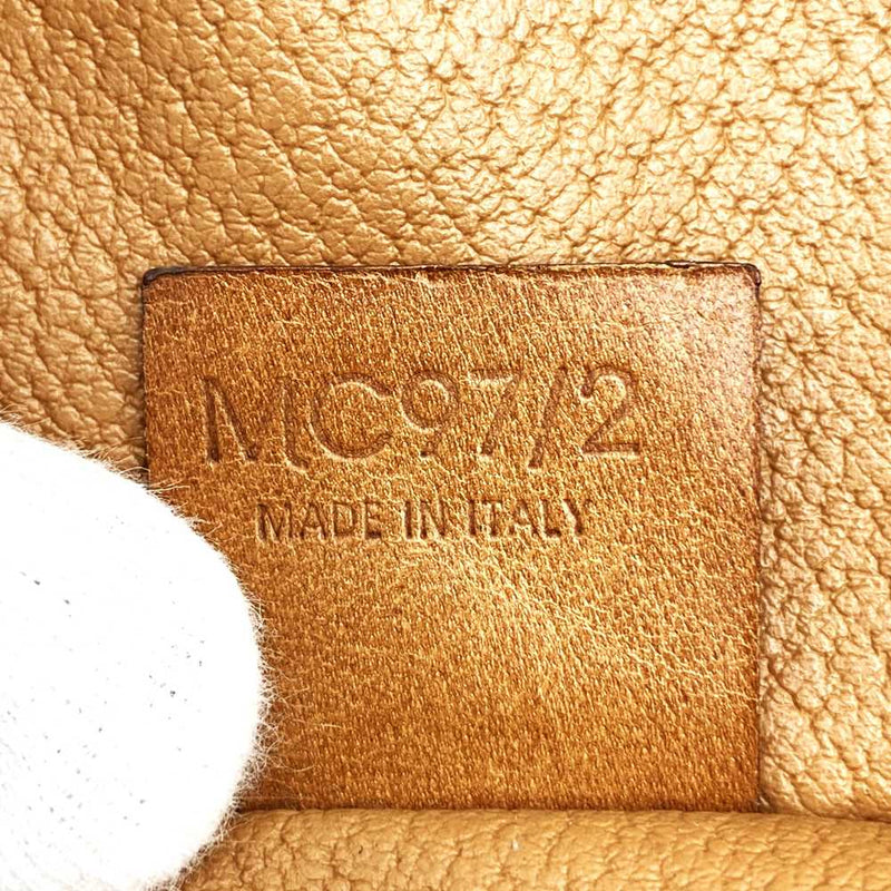 CELINE MC97/2 Macadam Vanity Bag Handbag Pouch PVC Women's [Used]