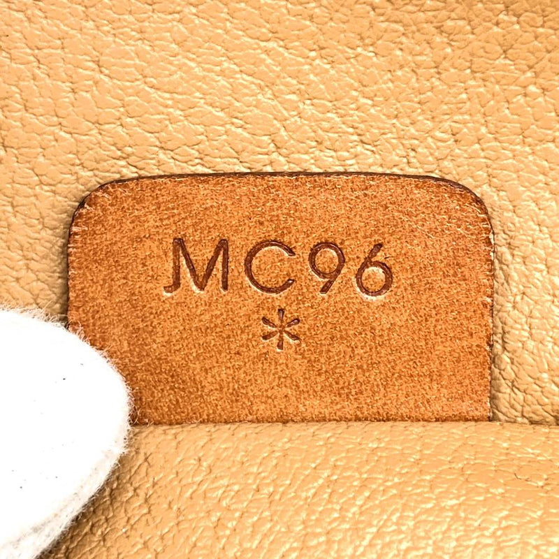 CELINE MC96 Vanity Bag Handbag Makeup Pouch Macadam PVC Brown Women's Men's