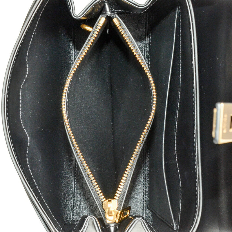 CELINE 16 Saize Classic Handbag Leather Black 2Way [Used]