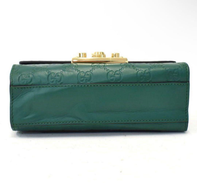 [Extremely beautiful condition] Rare GUCCI shoulder bag padlock small shima