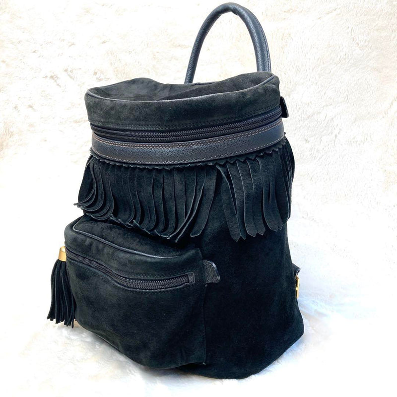 ⭐️Super Rare⭐️ GUCCI Gucci Backpack Suede Tassel Backpack