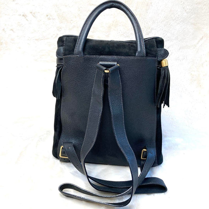 ⭐️Super Rare⭐️ GUCCI Gucci Backpack Suede Tassel Backpack