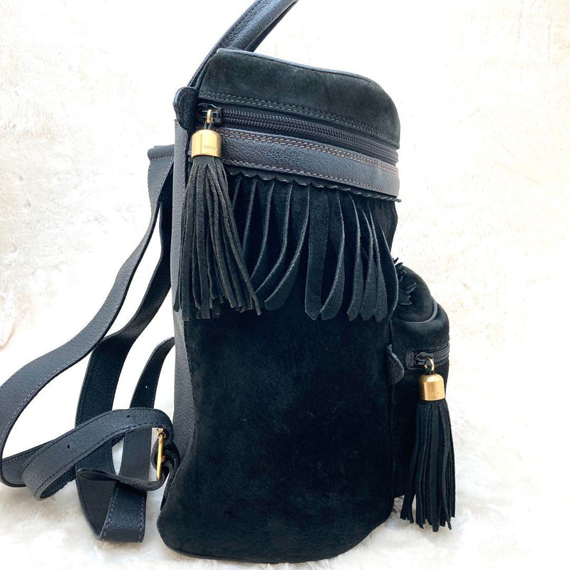 ⭐️Super Rare⭐️ GUCCI Gucci Backpack Suede Tassel Backpack