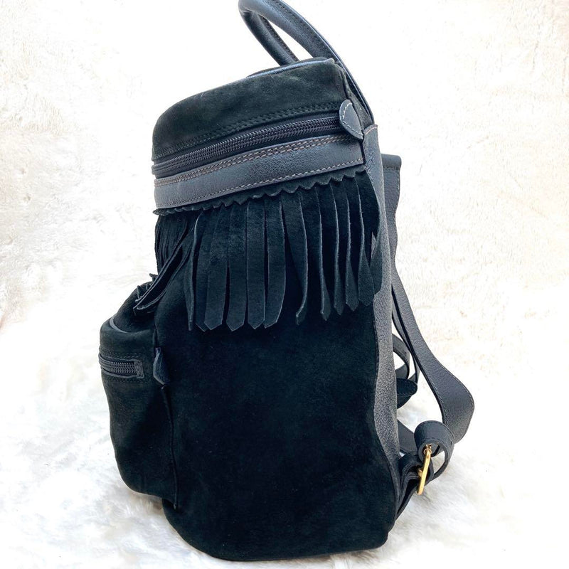 ⭐️Super Rare⭐️ GUCCI Gucci Backpack Suede Tassel Backpack