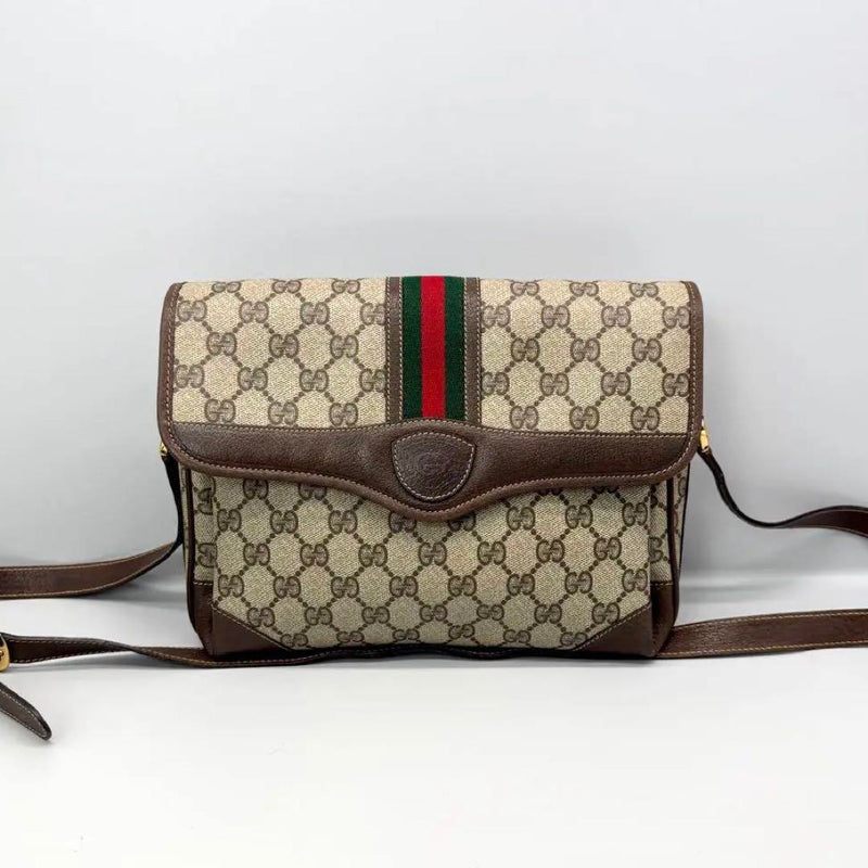 Good condition GUCCI Old Gucci Sherry Line Shoulder Bag
