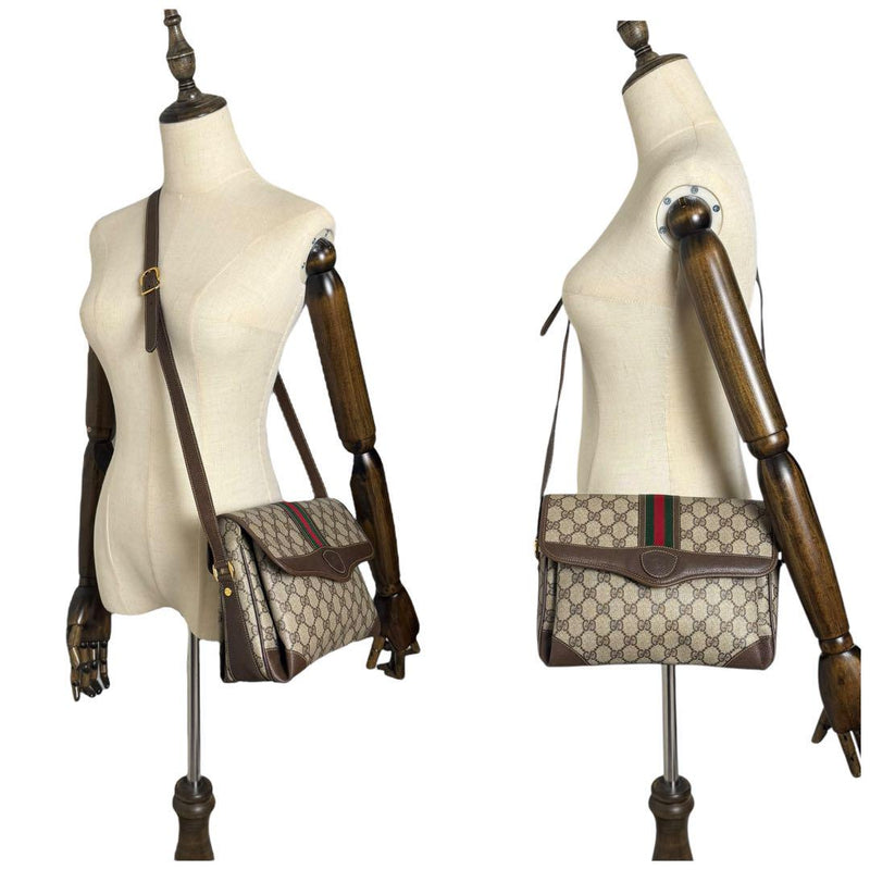 Good condition GUCCI Old Gucci Sherry Line Shoulder Bag