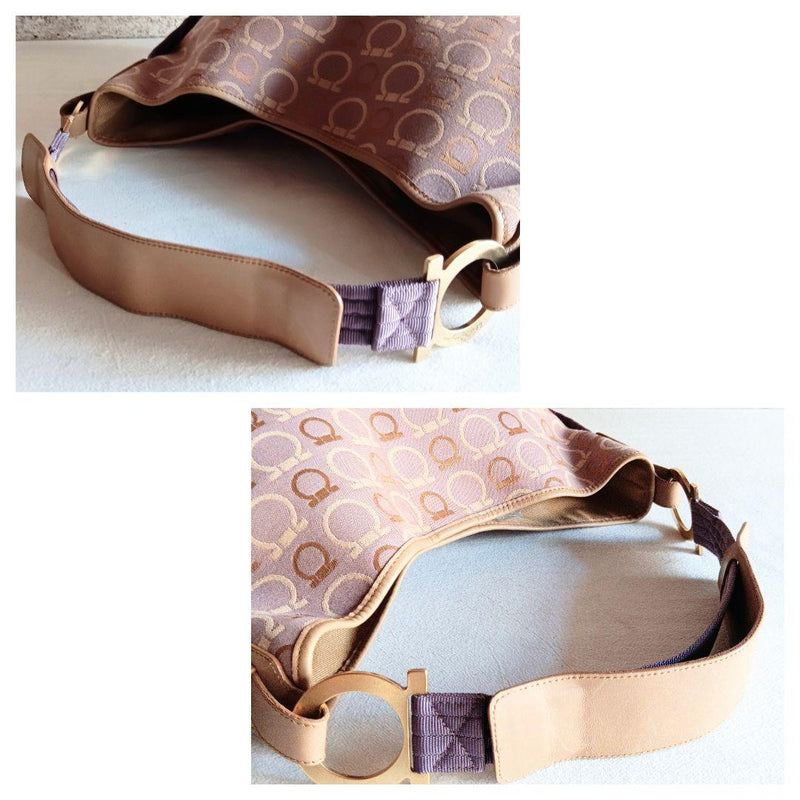 Beautiful condition Ferragamo Gancini Shoulder Handbag Bag Women Men