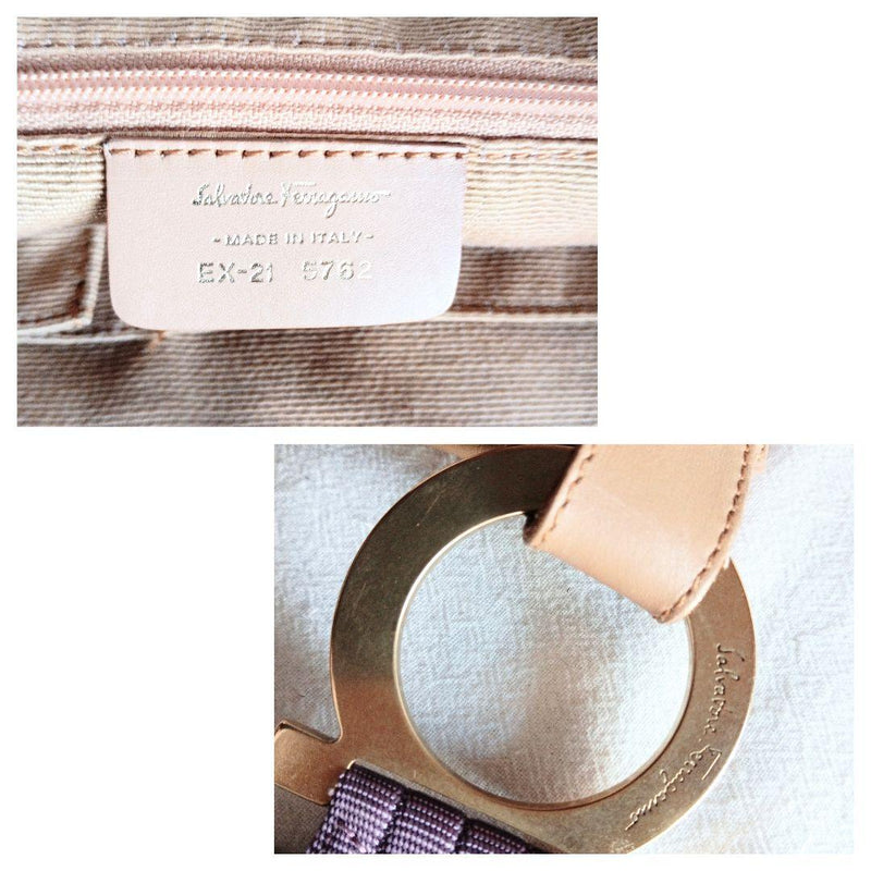 Beautiful condition Ferragamo Gancini Shoulder Handbag Bag Women Men