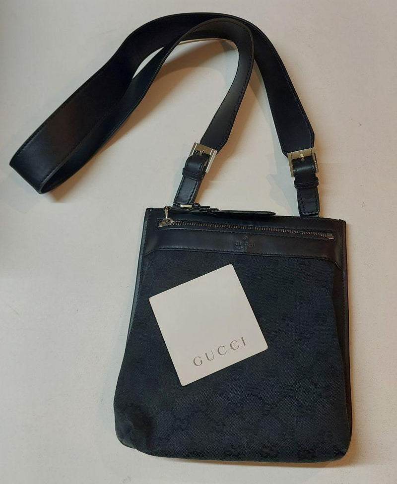 [Good condition] GUCCI Black Shoulder Bag Black