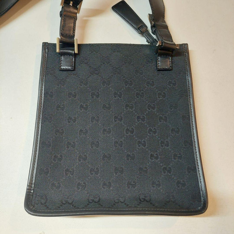[Good condition] GUCCI Black Shoulder Bag Black