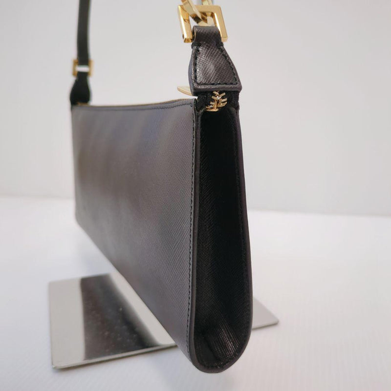 [Good condition] Salvatore Ferragamo Accessory Pouch Handbag Gancini