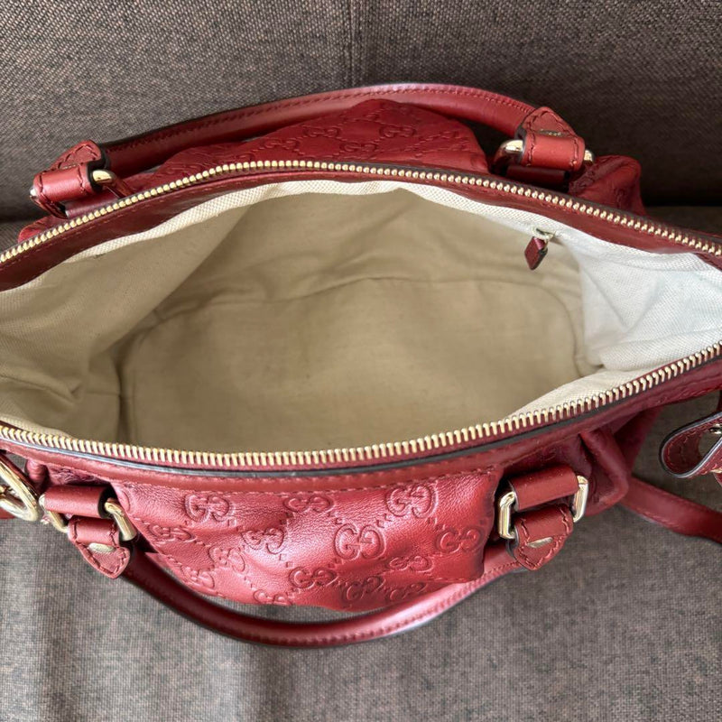 ⭐︎SALE⭐︎GUCCI Red GG Pattern Shoulder Bag