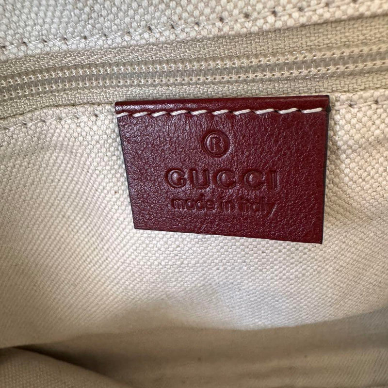⭐︎SALE⭐︎GUCCI Red GG Pattern Shoulder Bag