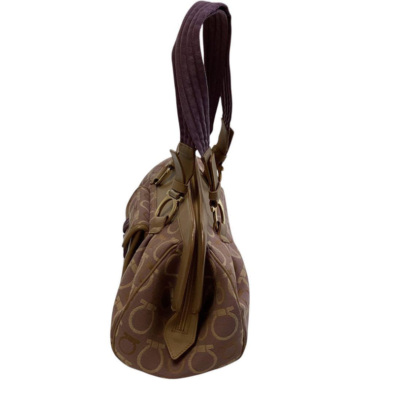 [Salvatore Ferragamo] Gancini bag [Good condition] Storage bag