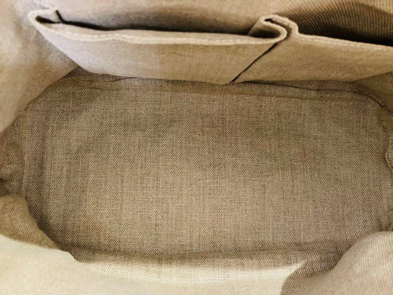 Good condition [GUCCI] 2-way bag, handbag, micro-gucci, shima leather