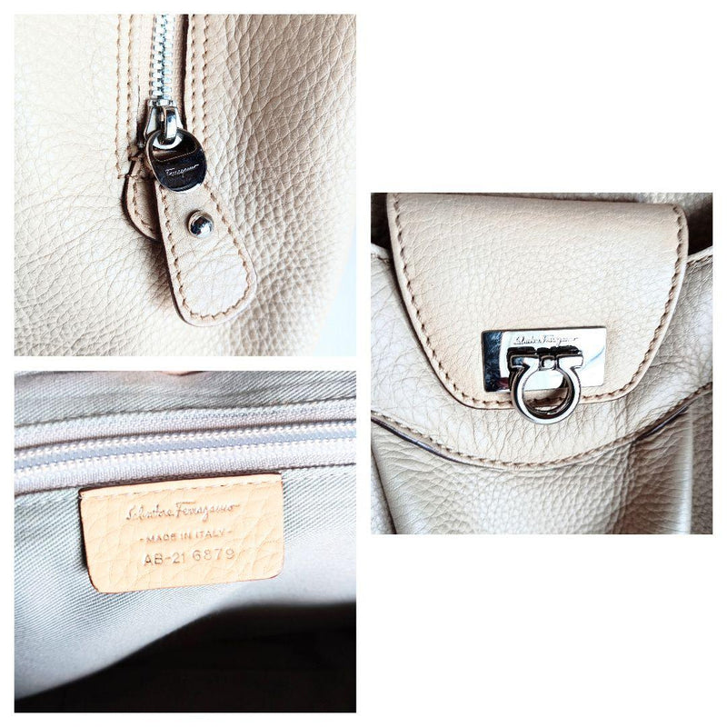 Beautiful condition Ferragamo leather shoulder bag handbag bag for women men