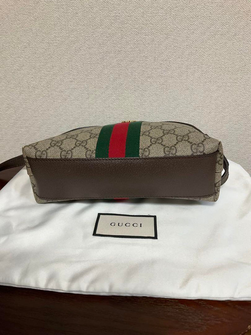 ☆Purchase at department store☆GUCCI GG pattern shoulder bag
