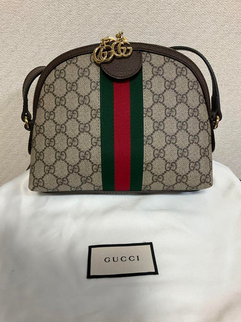 ☆Purchase at department store☆GUCCI GG pattern shoulder bag