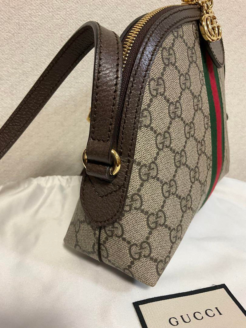 ☆Purchase at department store☆GUCCI GG pattern shoulder bag