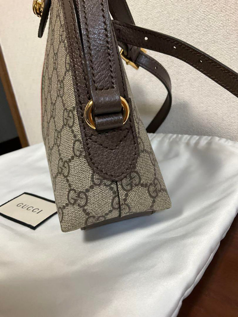 ☆Purchase at department store☆GUCCI GG pattern shoulder bag