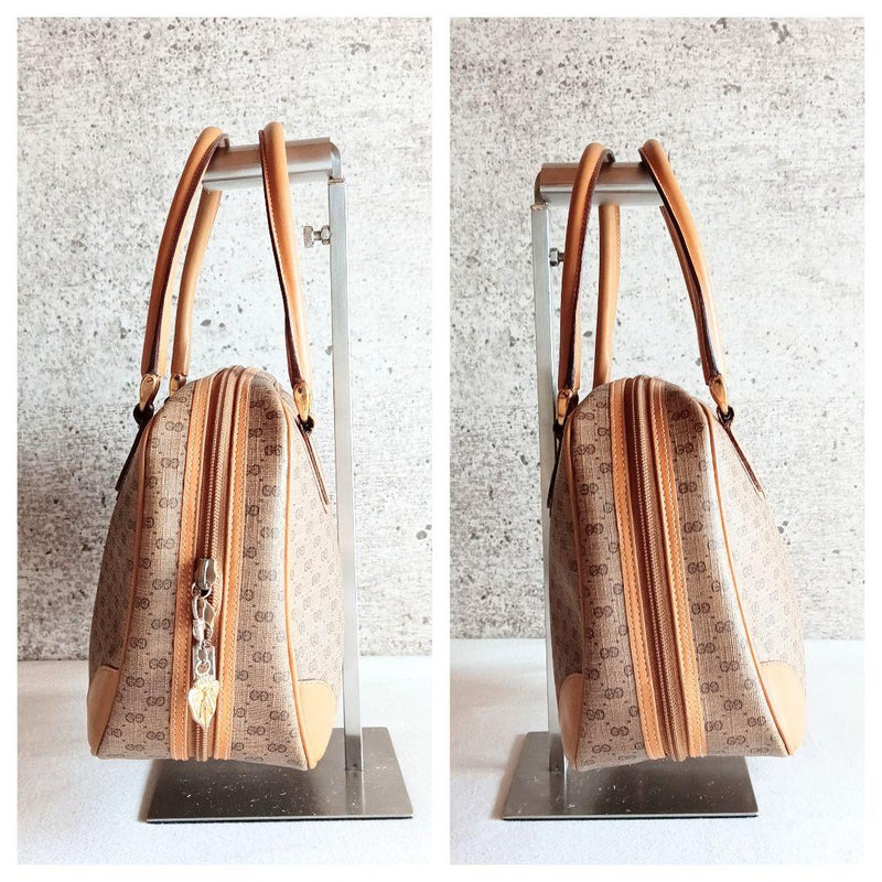Good condition Old Gucci Handbag Bag Mini Boston Bag Women Men