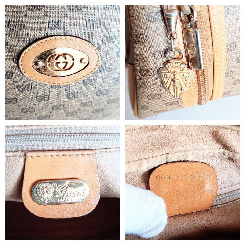 Good condition Old Gucci Handbag Bag Mini Boston Bag Women Men