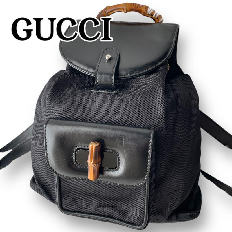 ✨Good condition✨Gucci Bamboo Backpack GUCCI Mini Backpack