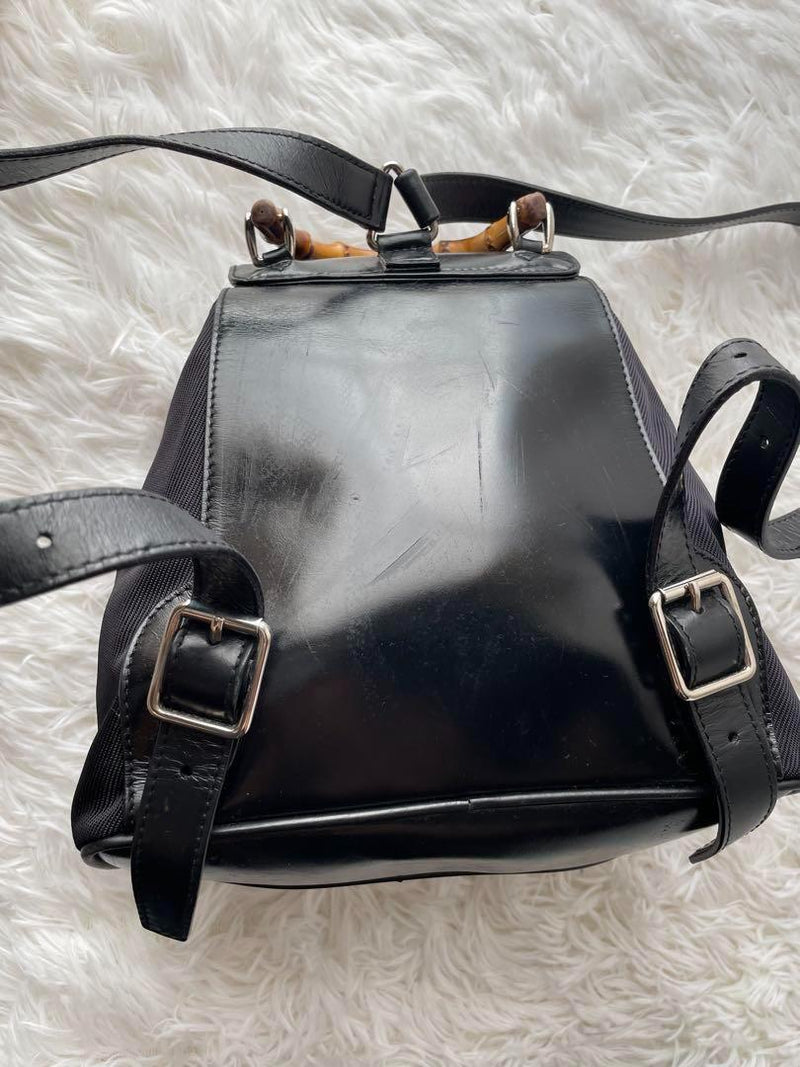 ✨Good condition✨Gucci Bamboo Backpack GUCCI Mini Backpack