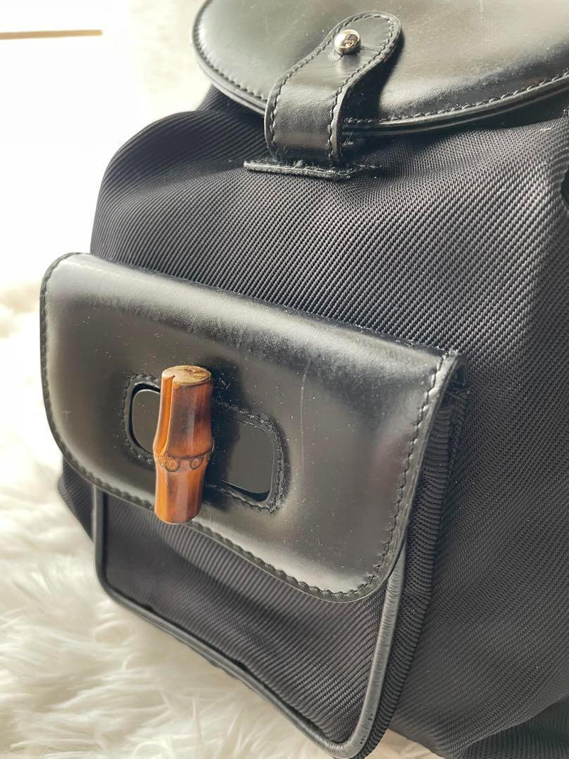 ✨Good condition✨Gucci Bamboo Backpack GUCCI Mini Backpack