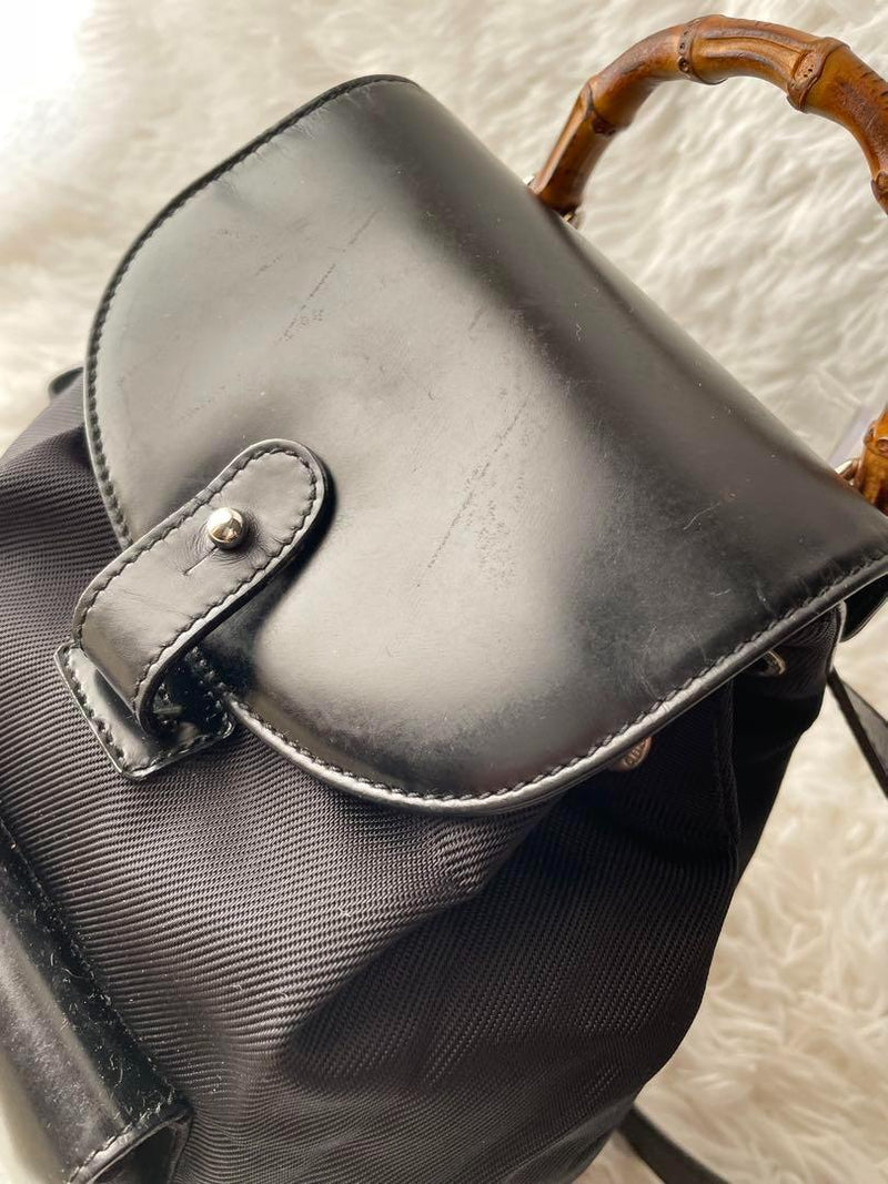 ✨Good condition✨Gucci Bamboo Backpack GUCCI Mini Backpack