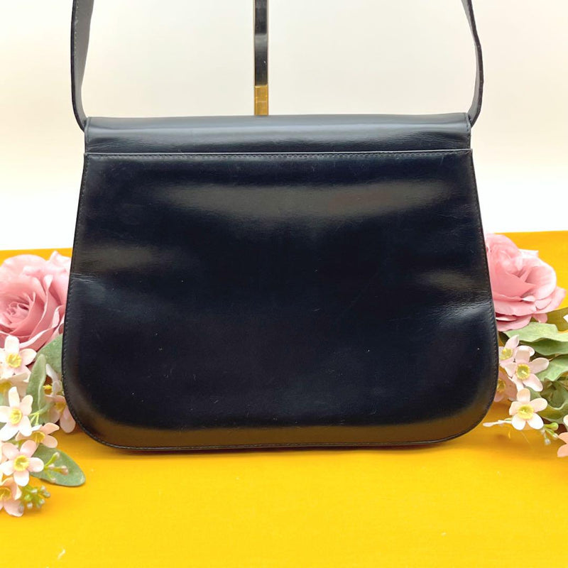✨Rare✨Ferragamo Gancini Shoulder Bag Clutch Bag 2way Black
