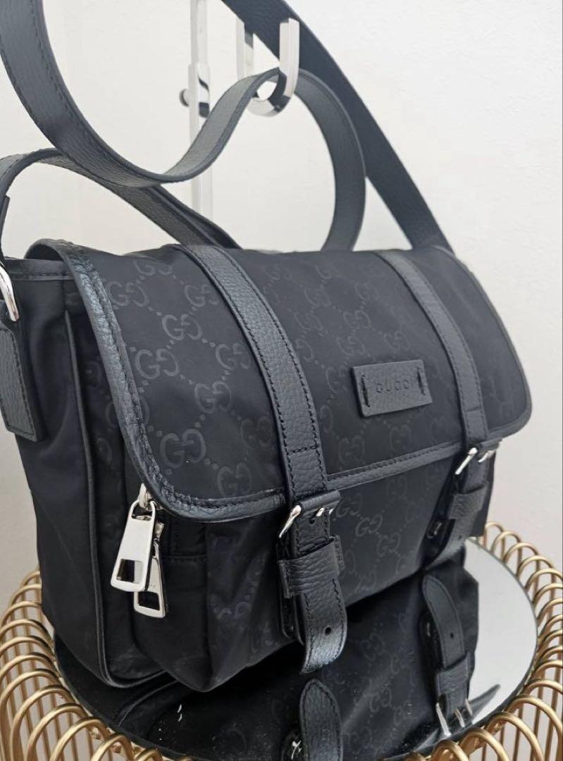 [Unused and stored] GUCCI Nylong Cishima Shoulder Bag