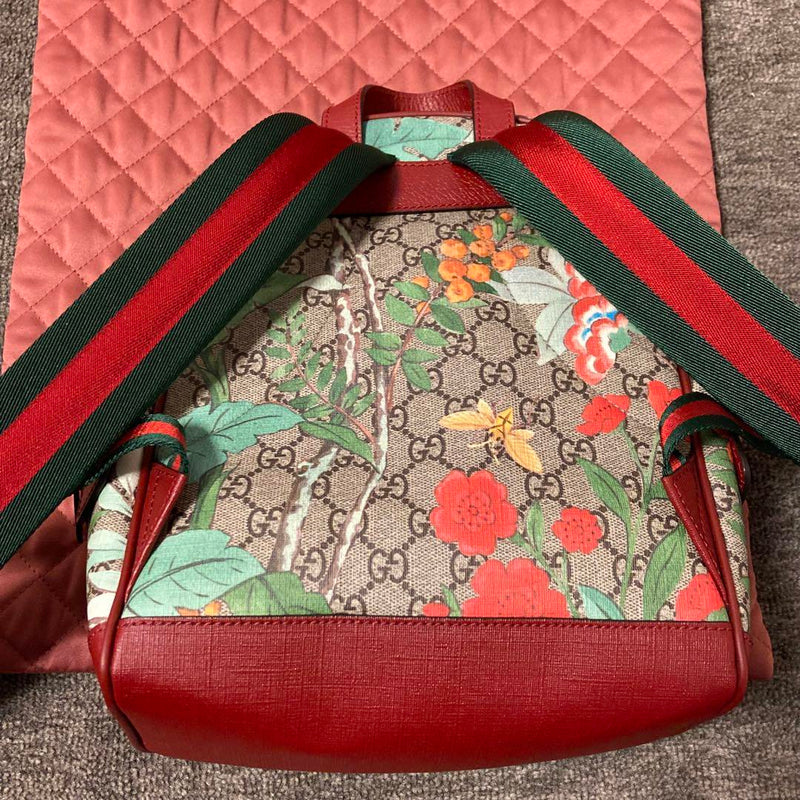 GUCCI Gucci Backpack Backpack GG Pattern Bird Bird Supreme