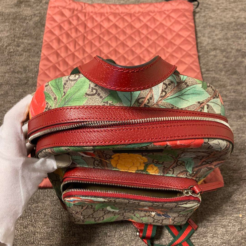 GUCCI Gucci Backpack Backpack GG Pattern Bird Bird Supreme