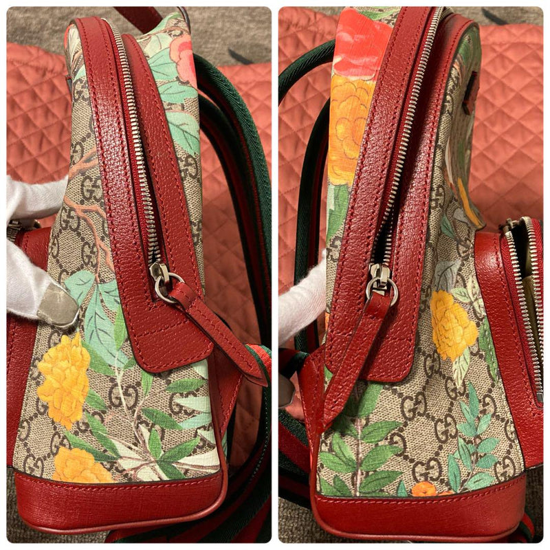GUCCI Gucci Backpack Backpack GG Pattern Bird Bird Supreme