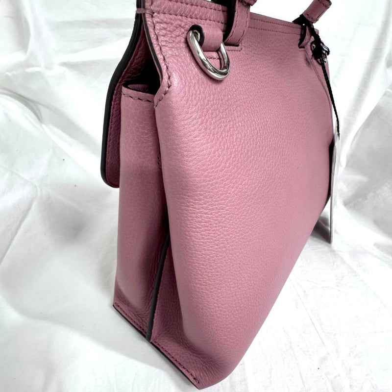 ★Unused GUCCI Bamboo Pink Leather Handbag with 2-way strap