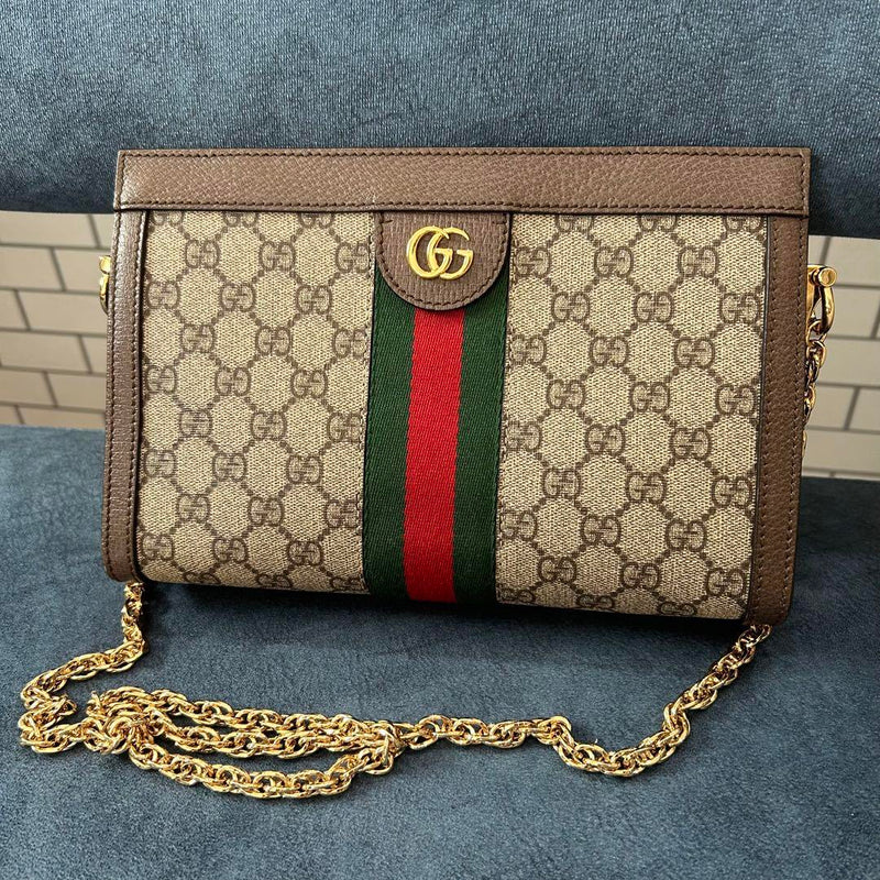 [Good condition] Gucci GG pattern shoulder bag