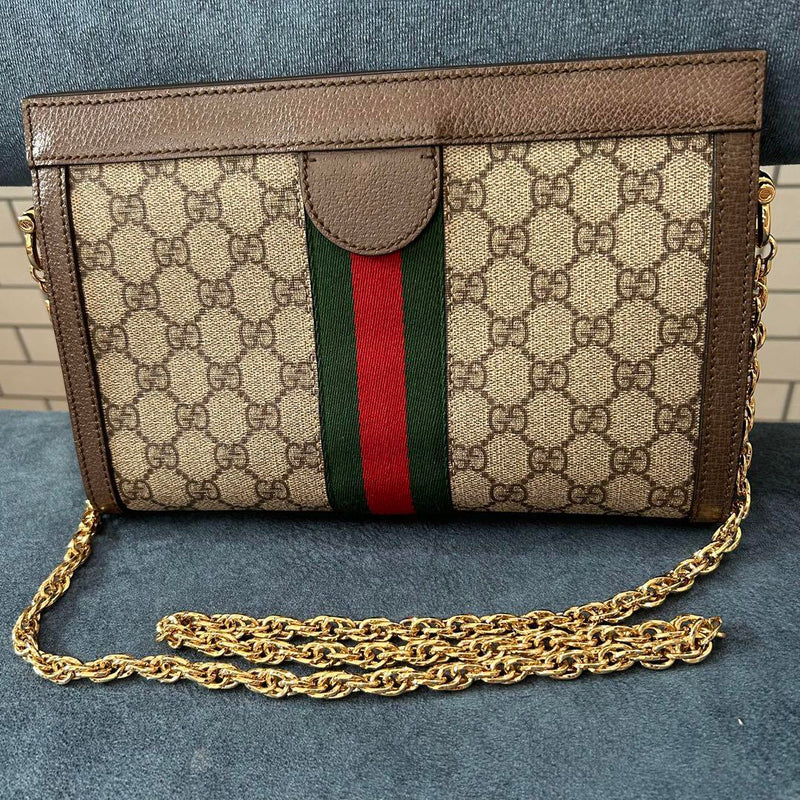 [Good condition] Gucci GG pattern shoulder bag