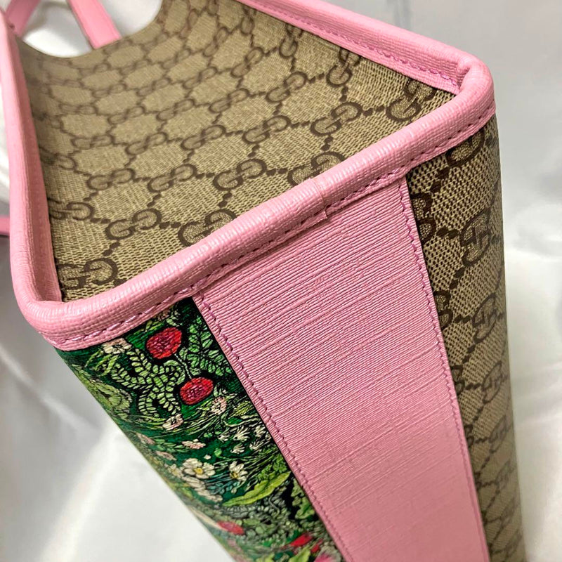 [Price reduction] GUCCI x Higuchi Yuko tote bag Children's rabbit pattern