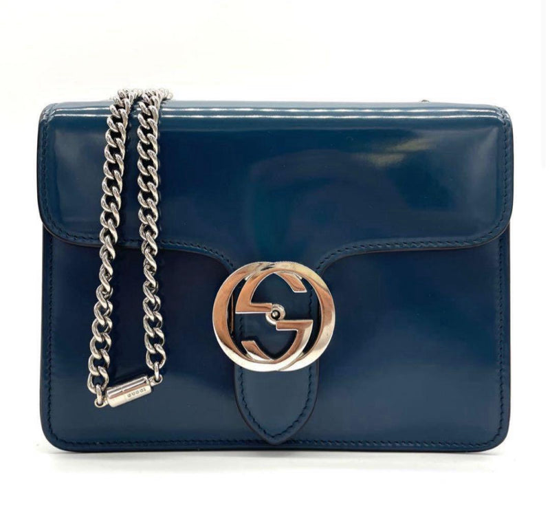 [Good condition] Gucci 2-way shoulder bag interlocking