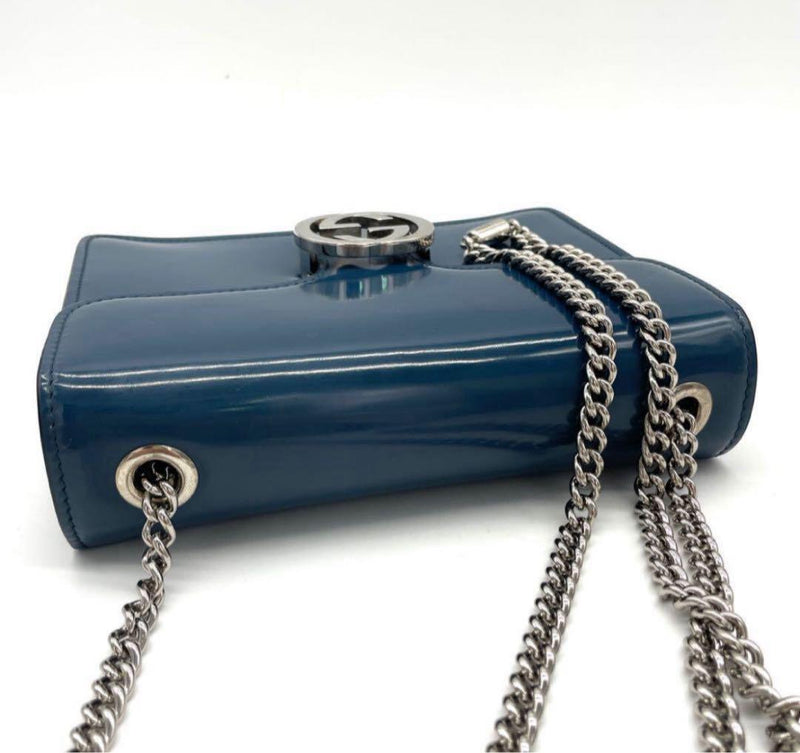[Good condition] Gucci 2-way shoulder bag interlocking