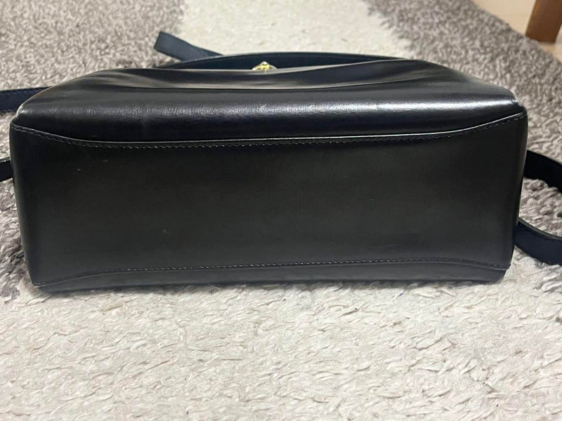 (Good condition) Old Gucci Shoulder Bag Horseshoe Hardware Leather