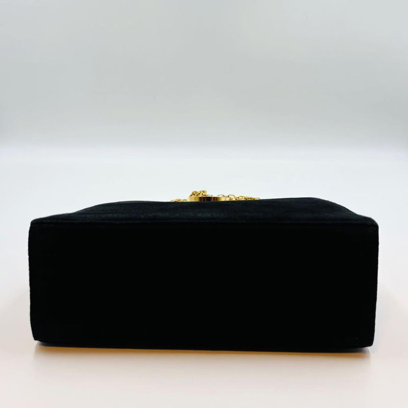 [Good condition] Salvatore Ferragamo Shoulder Bag Gancini Gold Chain
