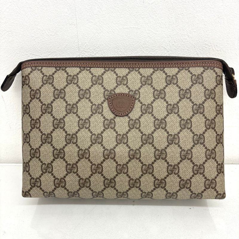 GUCCI GG Supreme Clutch Bag 014 115 6088