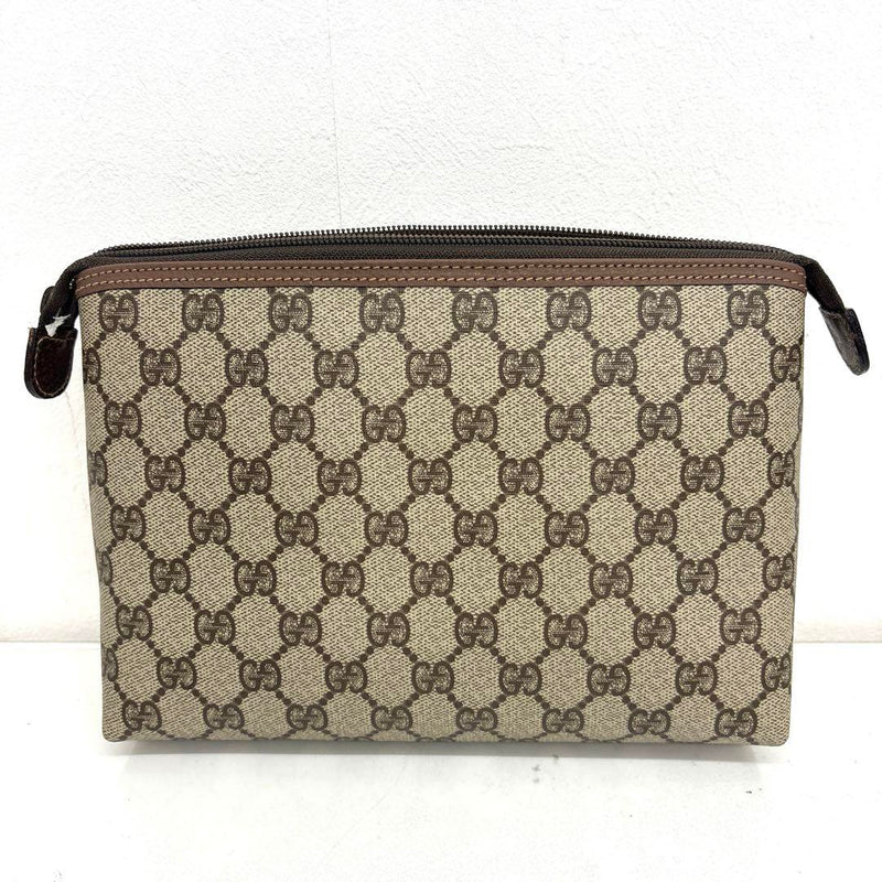 GUCCI GG Supreme Clutch Bag 014 115 6088