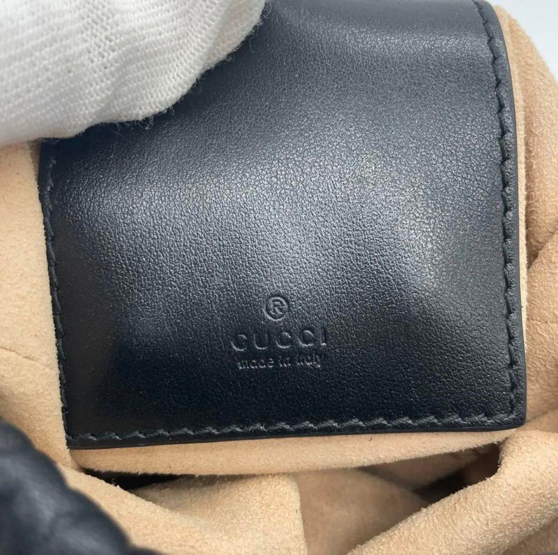 Good condition Gucci Mini Bucket Bag Quilted GG Marmont