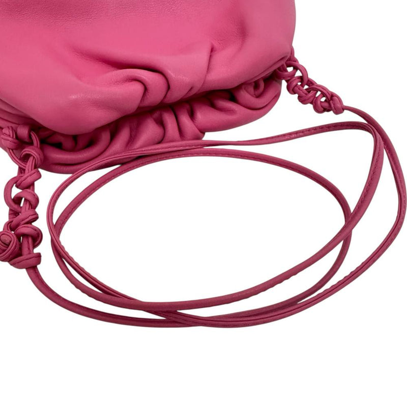 [BOTTEGAVENETA] The Pouch 585852 Shoulder Bag Leather Pink Women's [Used] [Mako